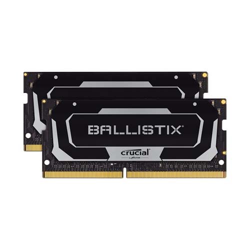 Crucial Ballistix 2666MHz DDR4 DRAM Laptop Gaming Memory Kit 16GB (8GBx2) CL16 BL2K8G26C16S4B