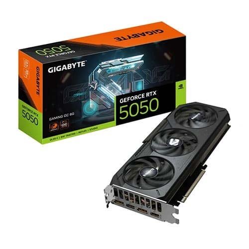 Gigabyte RTX 5050 Gaming OC 8GB GDDR6 Graphics Card GV-N5050GAMING OC-8GD