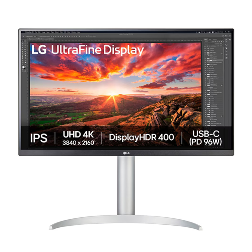 LG 27UP850K-W UHD 4K IPS Monitor VESA DisplayHDR 400 5ms GtG 60 Hz Refresh Rate