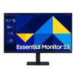 Samsung Essential S3 27 Inch 100Hz 1920 x 1080 Resolution 5ms Response Time IPS Panel Gaming Monitors LS27D304GAWXXL