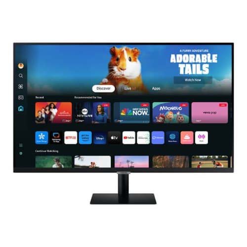 Samsung M5 32 Inch 60Hz 1920 x 1080 Resolution 4ms Response Time VA Panel Smart Gaming Monitors LS32DM500EWXXL