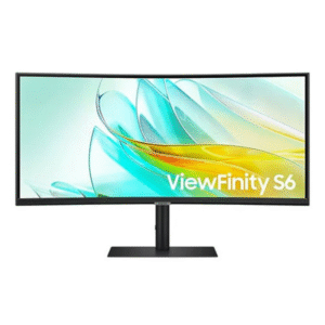 Samsung ViewFinity S6 34 Inch 100Hz 3440 x 1440 Resolution 5 ms Curved Gaming Monitors LS34C650UAWXXL