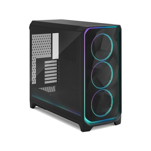 Fractal Design Meshify 3 XL Ambience Pro RGB Full Tower (Black with Tinted Tempered Glass) Cabinet FD-C-MES3X-03