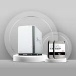 Synology DiskStation DS223j 2 Bay NAS Storage with 2 x 12TB WD Enterprise HDD Bundle