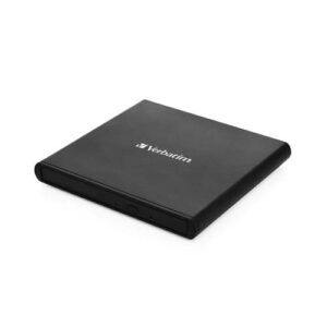 Verbatim Portable Mobile DVD ReWriter USB 2.0 Black Light Version 53504