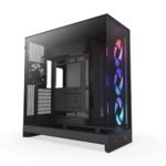 NZXT H9 Flow RGB 2025 Edition E-ATX Mid Tower Cabinet CM-H92FB-R1