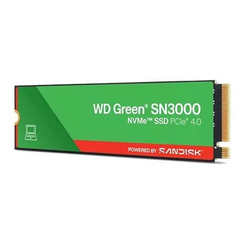 WD Green SN3000 2TB NVMe Gen4 SSD WDS200T5G0E