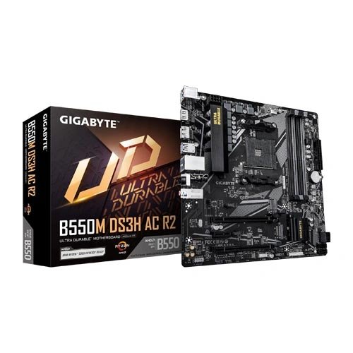 GIGABYTE B550M DS3H AC R2 M-ATX Motherboard