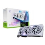 MSI GeForce RTX 5080 16G Gaming Trio OC White Graphics Card G5080-16GTCW