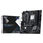 MSI PRO B860M-E Intel B860 mATX Motherboard