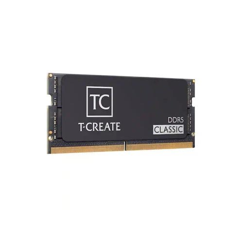 TeamGroup T-Create Classic 32GB (1x32GB) 5600 MHz DDR5 CL52 Black Memory CTCCD532G5600HC46A-S01
