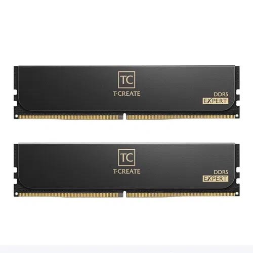 TeamGroup T-Create Expert 96GB (2x48GB) 6400 MHz DDR5 CL32 Black Memory CTCED596G6400HC32ADC01