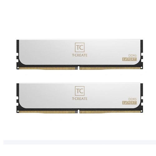 TeamGroup T-Create Expert 32GB (2x16GB) 6000 MHz DDR5 CL30 White Memory CTCWD532G6000HC30DC01
