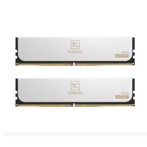 TeamGroup T-Create Expert 32GB (2x16GB) 6400 MHz DDR5 CL32 White Memory CTCWD532G6400HC32ADC01