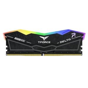 TeamGroup Delta RGB Single 16GB (1x16GB) 6000 MHz DDR5 CL38 Black Memory FF3D516G6000HC38J01