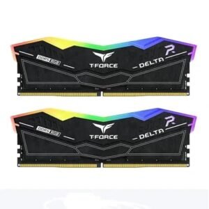 TeamGroup Delta RGB Kits 32GB (2x16GB) 6000 MHz DDR5 CL30 Black Memory FF3D532G6000HC30DC01