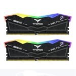 TeamGroup Delta RGB Kits 64GB (2x32GB) 6000 MHz DDR5 CL30 Black Memory FF3D564G6000HC30CDC01