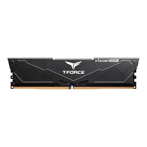 TeamGroup VULCAN 16GB (1x16GB) 6000 MHz DDR5 CL38 Black Memory FLBD516G6000HC38J01