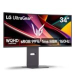 LG Ultragear 34G600A-B 34 Inch WQHD (3440×1440) Curved Gaming Monitor