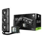 ASRock Steel Legend Dark 360 LCD All-in-One CPU Liquid Cooler 90-ASLA36-BAAGA5