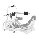 Fanatec GT Cockpit Triple Monitor Expansion Kit (White) CRD-9060004-WW