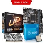 ValueCore i3 Performance Kit Intel Core i3-12100 Processor Bundle with GIGABYTE H610M K DDR4, 16GB DDR4 RAM