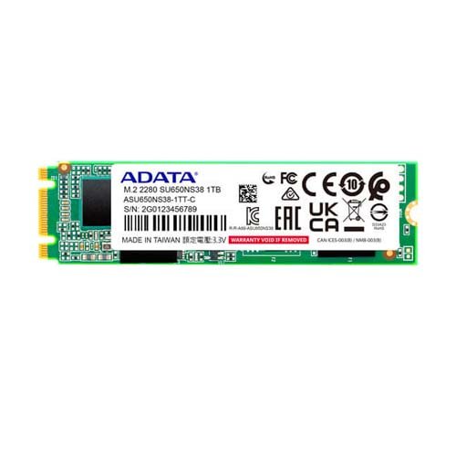 ADATA Ultimate SU650 1TB M.2 SATA Internal SSD ASU650NS38-1TT-C