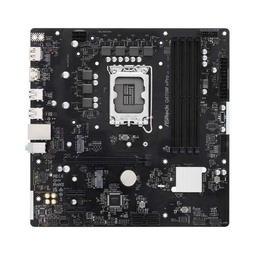 ASROCK Q670M vPro LGA1700 Motherboard