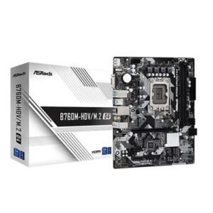 ASRock B760M-HDV/M.2 DDR4 Motherboard