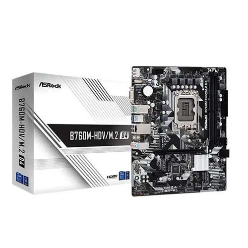 ASRock B760M-HDV-M.2 DDR4 Motherboard