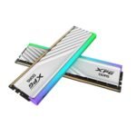 Adata XPG Lancer Blade RGB White 32GB (16GBx2) 6000MHz CL30 DDR5 RAM AX5U6000C3016G-DTLABRWH