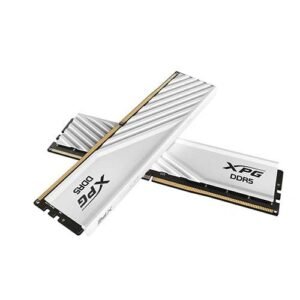 Adata XPG Lancer Blade White 64GB (32GBx2) 6000MHz CL30 DDR5 RAM AX5U6000C3032G-DTLABWH