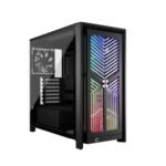 Corsair Frame 4000X RS RGB Black Mid Tower Tempered Glass PC Cabinet CC-9011302-WW