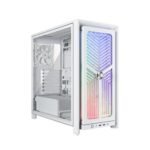 Corsair Frame 4000X RS RGB White Mid Tower Tempered Glass PC Cabinet CC-9011303-WW
