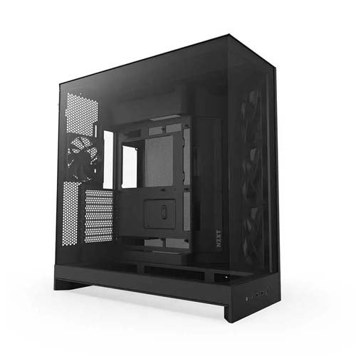 Nzxt H9 Flow 2025 Edition E-ATX Mid Tower Case CM-H92FB-01