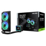 ASRock Challenger 240 Digital All-in-One Liquid CPU Cooler 90-ACLA24-BAAGA6