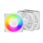 Arctic P12 Pro ARGB 120mm Triple Pack White Cabinet Fan ACFAN00326A