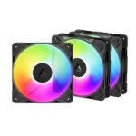 Arctic P12 Pro Reverse ARGB 120mm Triple Pack Cabinet Fan ACFAN00333A