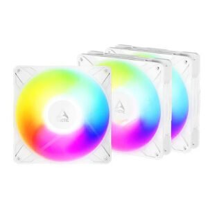 Arctic P14 Pro Reverse ARGB 140mm Triple Pack White Cabinet Fan ACFAN00328A
