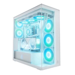 Arctic Xtender VG ARGB White E-ATX Mid Tower Case ACPCC00017A
