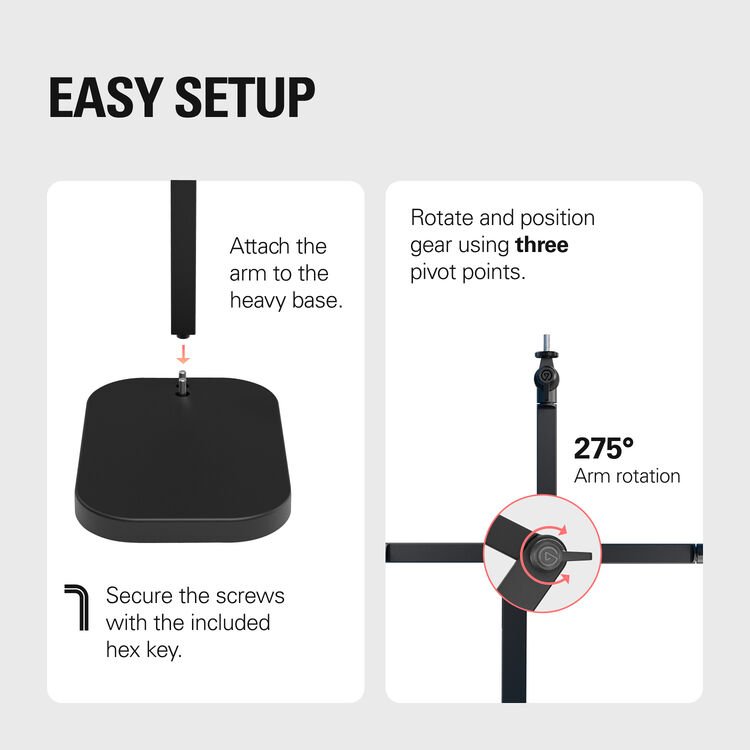 Elgato Wave Desk Stand 10AAU9901-4
