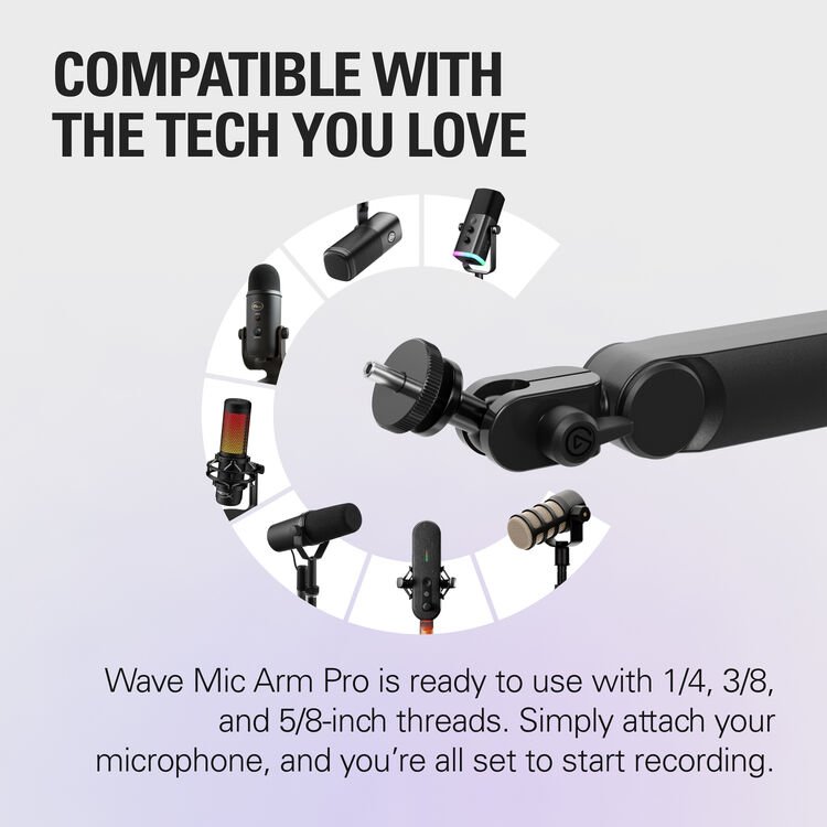 Elgato Wave Mic Arm Pro (Black) 10AAT9901-4