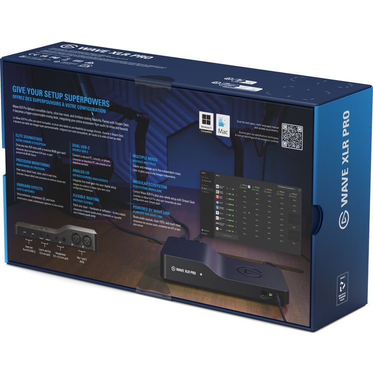Elgato Wave XLR Pro USB-C Audio Interface 10MAM9901-4
