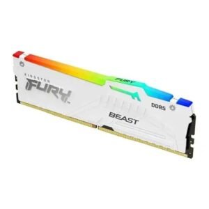 Kingston Fury Beast RGB 32GB Single 6000MHz CL36 DDR5 White RAM Memory KF560C36BWEA-32