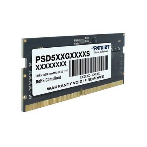Patriot Signature Line 16GB 5600MHz CL46 DDR5 Laptop RAM PSD516G560081S