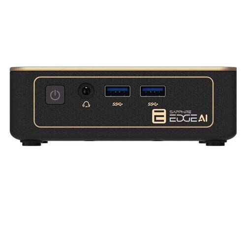 Sapphire EDGE AI 340 Barebone AMD Ryzen AI 5 340 With 2xSODIMM DDR5, 3xM.2 Slots 4H020-06-40G-1-2