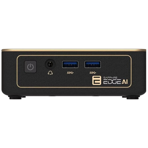 Sapphire EDGE AI 350 Barebone AMD Ryzen AI 7 350 With 2xSODIMM DDR5, 3xM.2 Slots 4H020-04-40G Mini PC-3