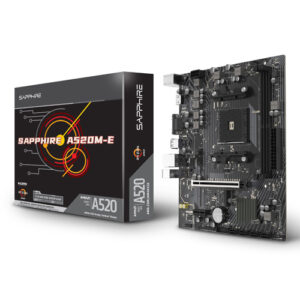 Sapphire SI-E A520M-E AMD Motherboard 52119-04-40G