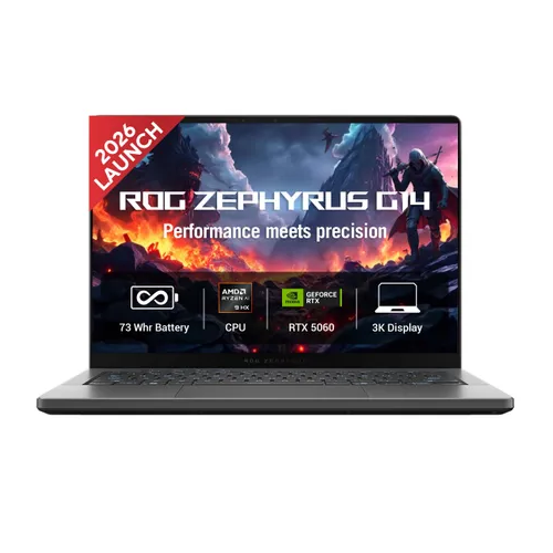 ASUS ROG Zephyrus G14 14 inch AMD AI 9 465 RTX 5060 GPU 32GB RAM 2TB SSD Gaming Laptop GA403GM-SY132WS