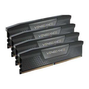Corsair Vengeance 96GB (24GBX4) DDR5 5600MHz CL38 Black Desktop Memory CMK96GX5M4B5600Z40